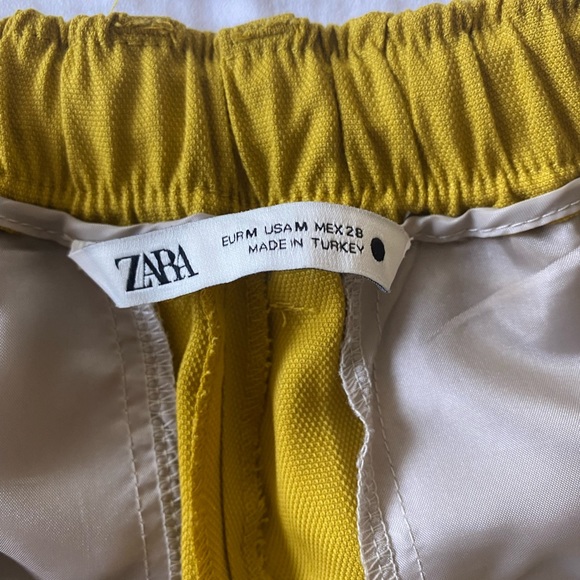 Zara high rise mustard trousers - Picture 9 of 9